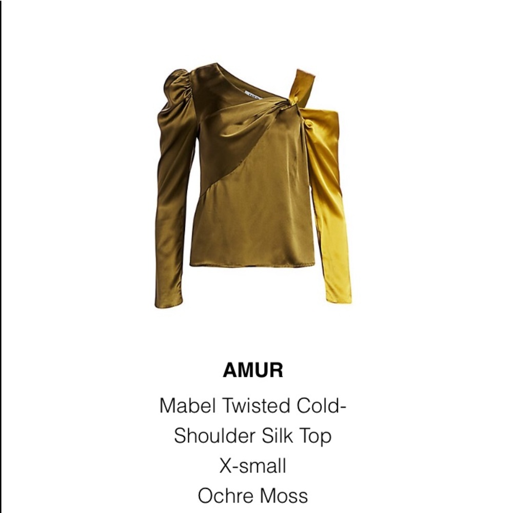AMUR 100% Silk Top